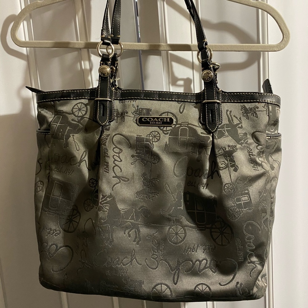 Vintage Coach Tote Bag